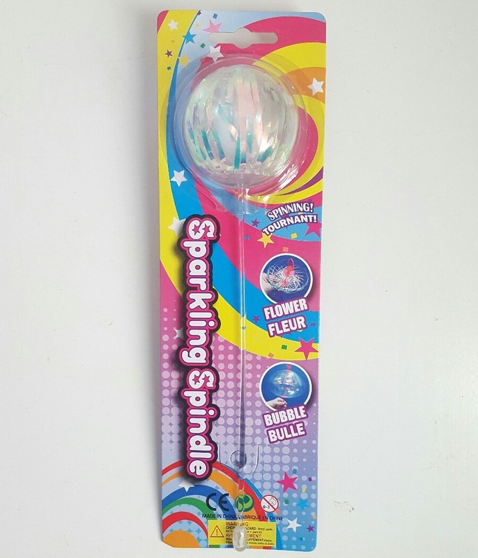 sparkling spinner toy