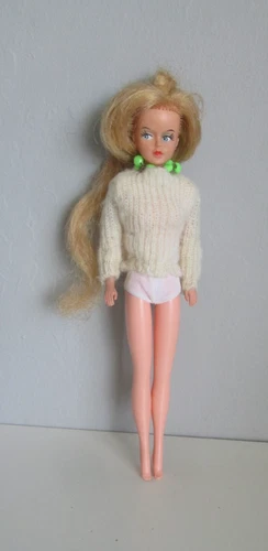 Vtg 1963 Tressy American Character Grow Hair Doll Blonde Barbie Size No Key