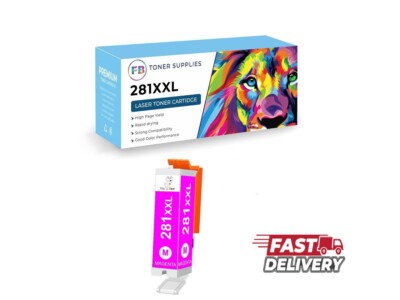 For PGI-280 XXL CLI-281 XXL Ink for Canon Pixma TS8120 TS8220 TS8320 Magenta