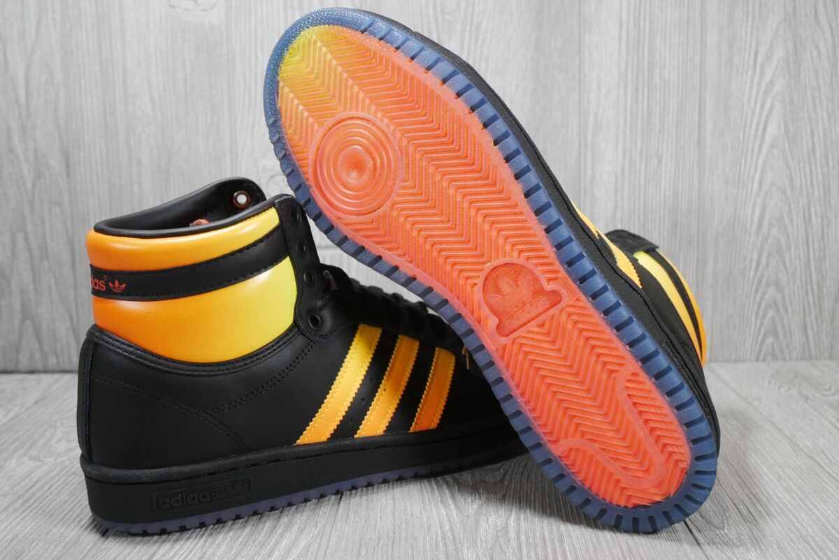 NEW ADIDAS TOP TEN HIGH 'BLACK BEAM YELLOW GRADIENT FZ5889 NEW ADIDAS TOP TEN HIGH 'BLACK BEAM YELLOW GRADIENT FZ5889