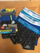 Boys. Hanes boxersBundle 8 new open box 10 -12
