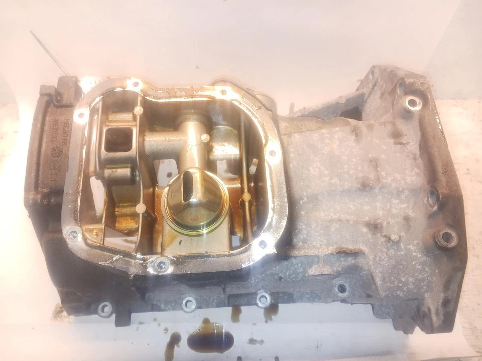 '12-'19 NISSAN VERSA cárter de aceite superior 1,6 L OEM ¡6 meses de garantía! Foto 4 de 4