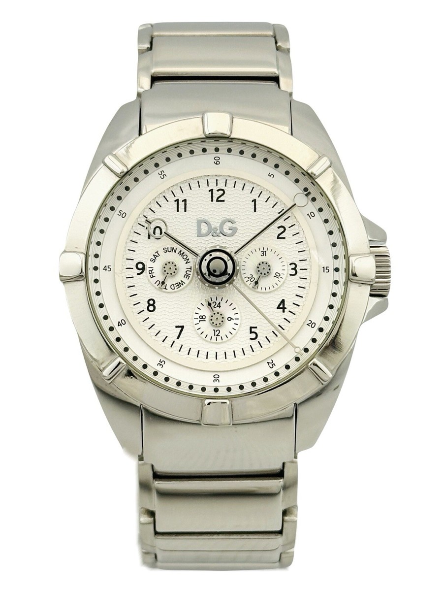 D&G Dolce & Gabbana DW0609 CHALET Men's Multifunction Stainless