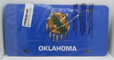 Novelty Front Vanity Oklahoma OK Flag License Plate Tag Metal