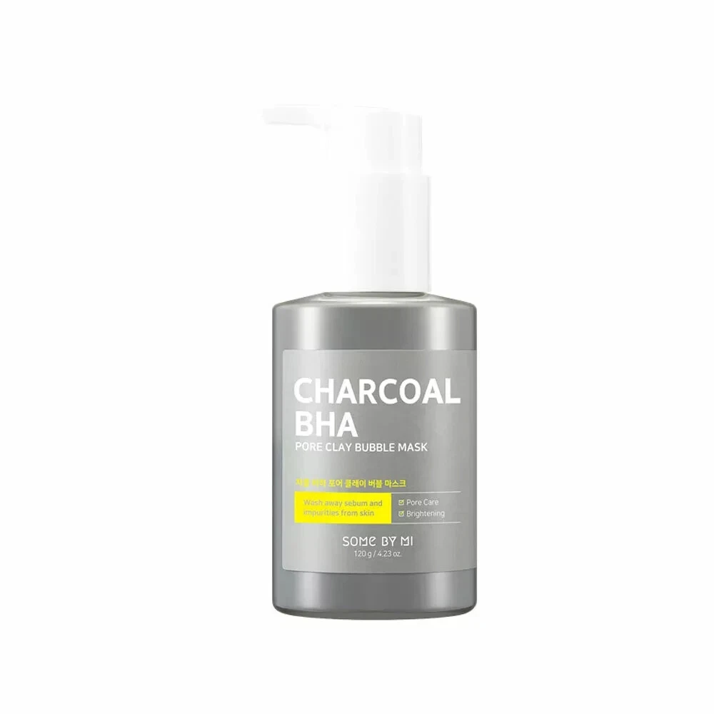 [SOMEBYMI] Charcoal BHA Pore Clay Bubble Mask - 120g