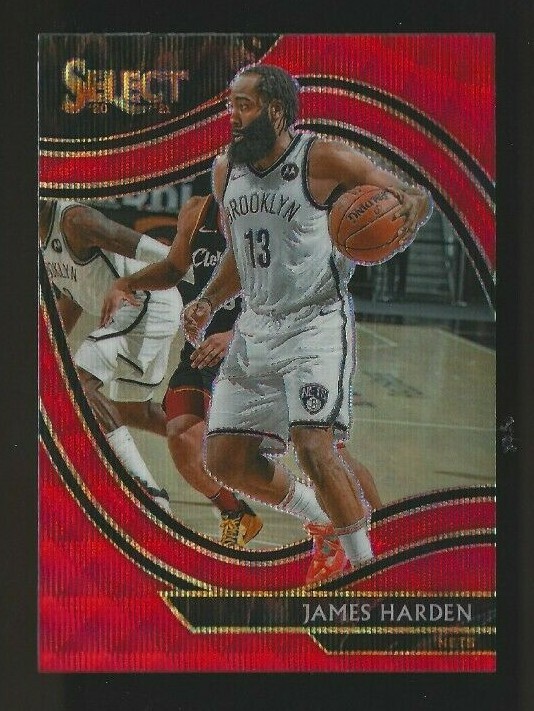 2020 James Harden Select Red Wave Courtside #212 ASU Thunder Rockets Nets