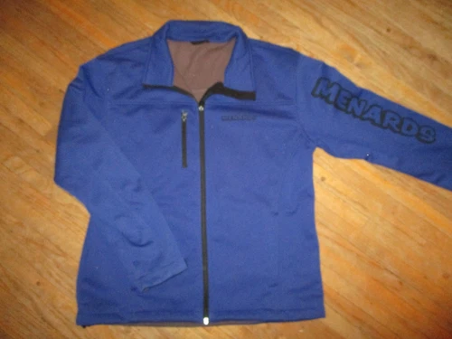 MENARDS JACKET Uniform Work Coat Water Resistant Windproof Adult LARGE - product listing photo