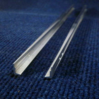 Paar 30 Fuß Radius Std Point Klingen - 16 mm hohe Aluminiumschiene 5 Zoll g oder 7 1/4 Zoll g