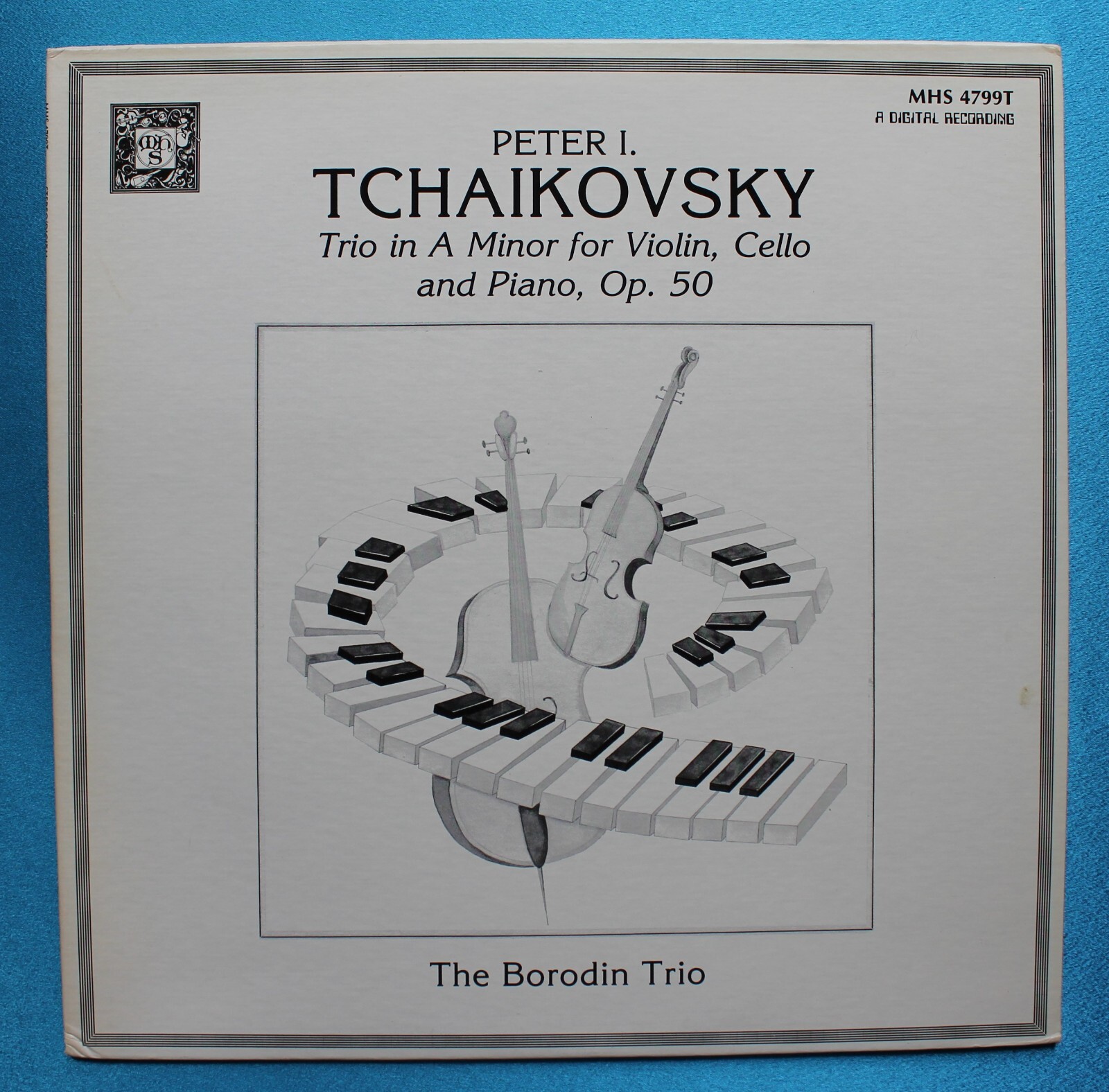 Tchaikovsky-The Borodin Trio-1981 Classical NM-/E
