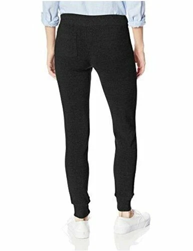 Calça Jogger Alternative 256345 Feminina Eco-Fleece Slim Fit Preta Tamanho M - Imagem 2 de 2