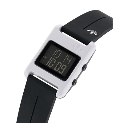 Adidas Originals Black Unisexs Digital Watch Retro Pop Digital  