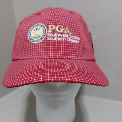 PGA Southwest Section Southern Chapter Antigua Parliment Hat Adjustable Golf NEW