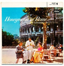 RENATO CAROSONE - HONEYMOON IN ROME PART 1 - EAP 1-10031 -  EP 45 Record VG+