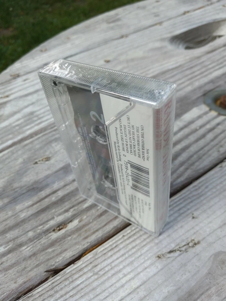 RANDY TRAVIS Storms of Life Cassette Tape w4-25435 WB New Old Stock Sealed - Image 3 of 4