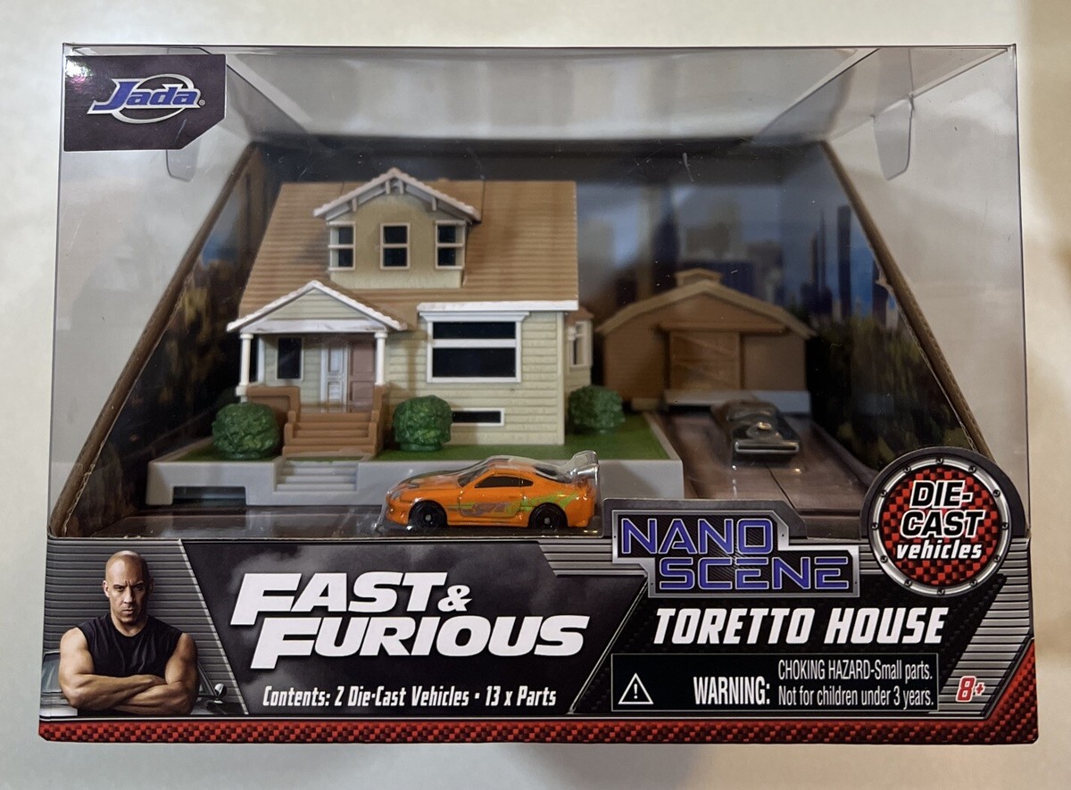 Miniature Fast & Furious : Toretto's Cafe - Jada Toys 1/100 (Neuve)