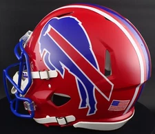 BUFFALO BILLS NFL Riddell SPEED Full Size Replica Football Helmet