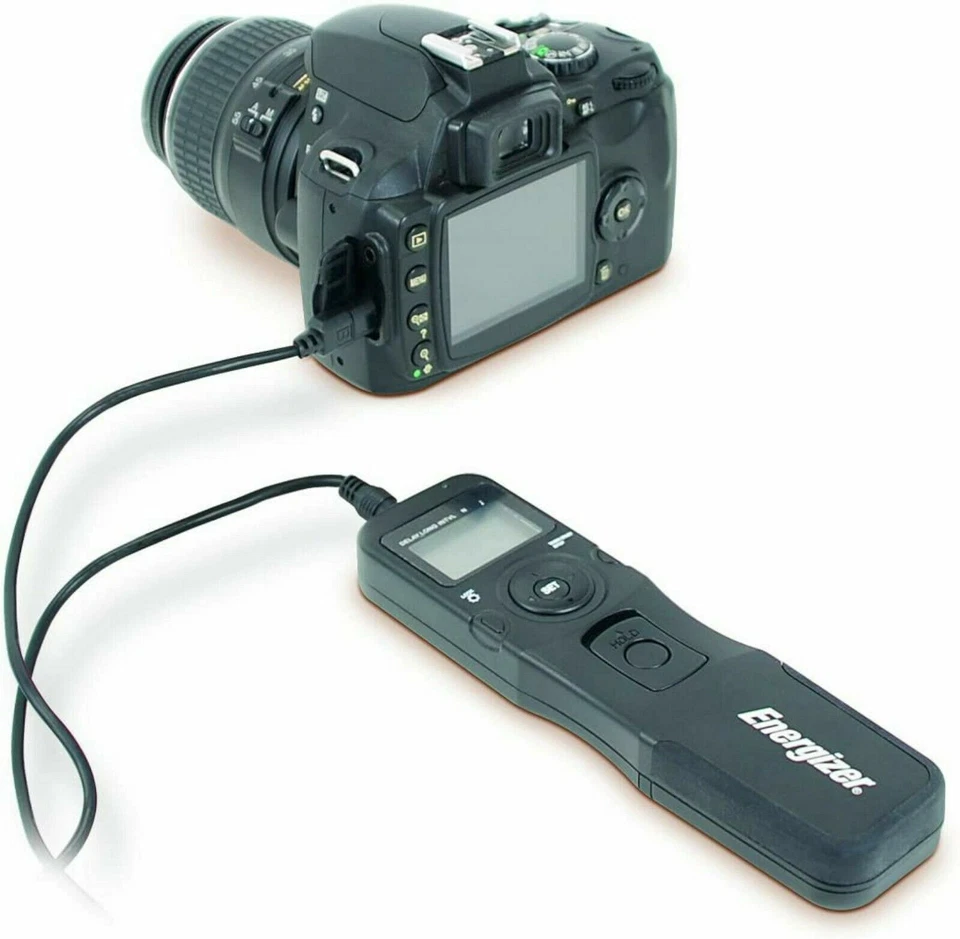 NEW Energizer ENS-LCDU Multi-Fit LCD Timed Remote Shutter Trigger 4 ft / 1.2 m - Image 2 of 2