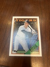 1988 Topps Billy Bean RC Rookie Detroit Tigers #267 Near Mint NM