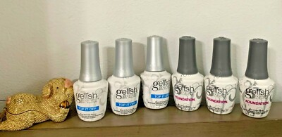 GELISH Harmony Soak Off Gel Polish Top and Base Duo Total 3 PAIRS Best Deal