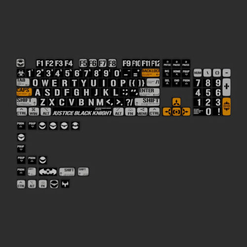 Big legends Black White Knight ASA Profile PBT PC Keycap Set - Picture 13 of 13
