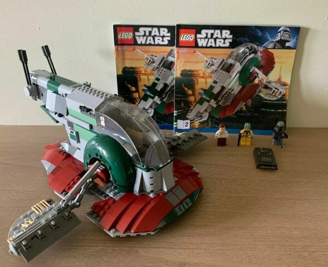 LEGO 8097 Star Wars Slave I Slave 1 No Box 100% Complete | eBay