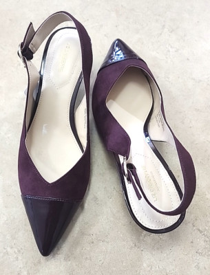 New Liz Claiborne 90 s Slip-Back Kitten Heels Size 9M Classic Quite Luxury
