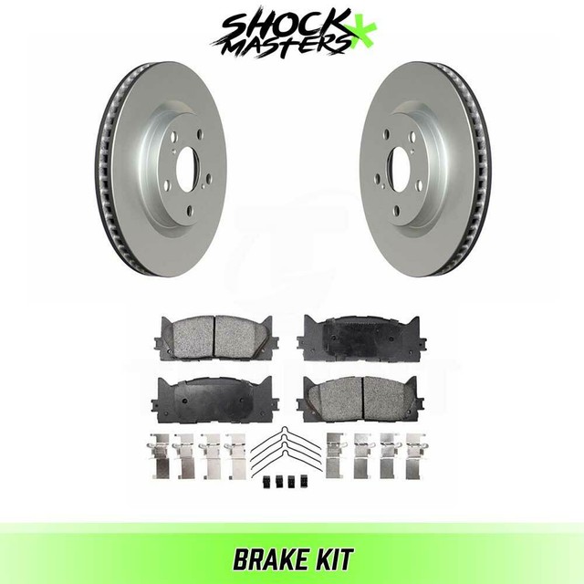 Front Semi Metalic Brake Pads & Rotor Kit for 20072018 Lexus ES350 eBay
