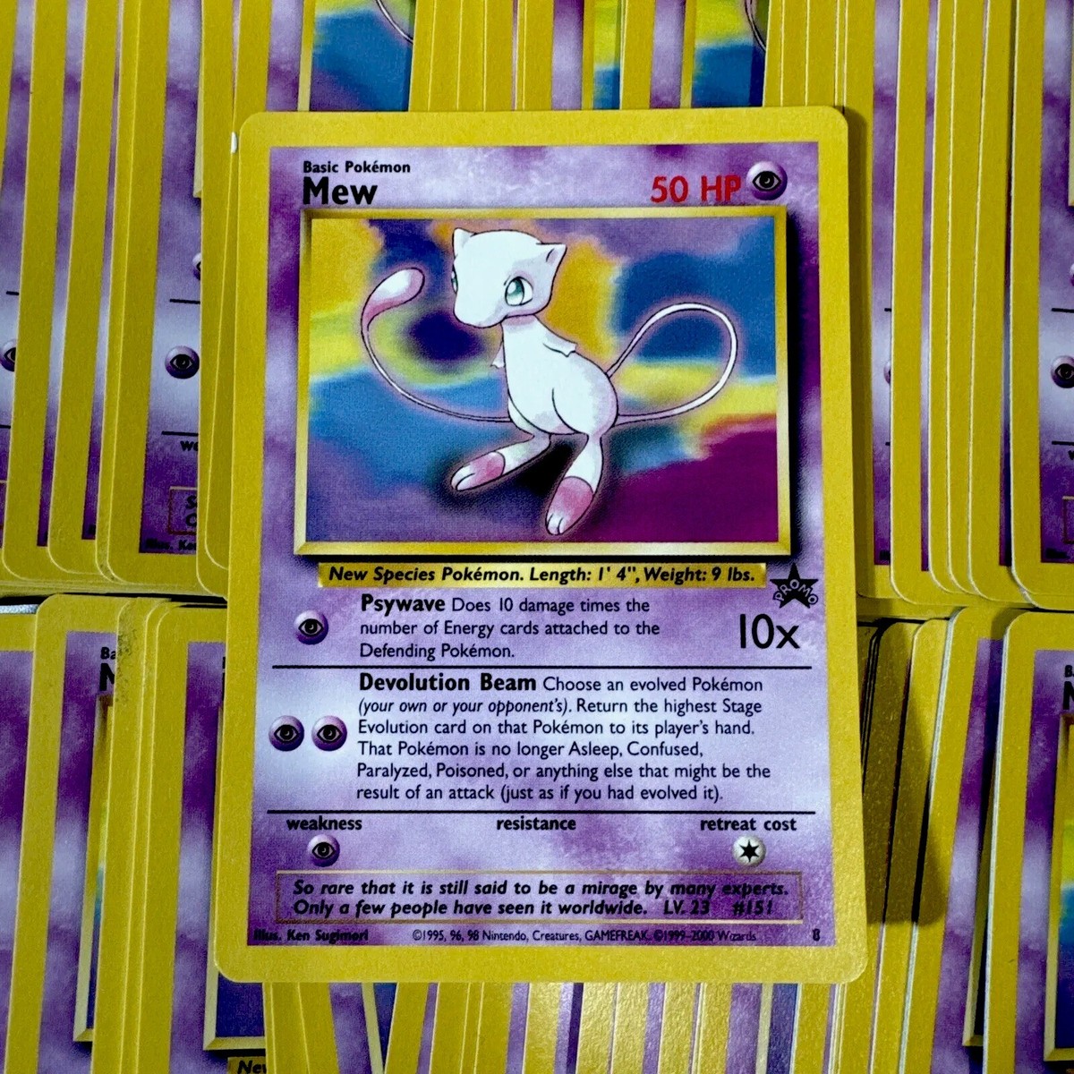 Mew Wizards Black Star Promos | Pokémon - Foto 6