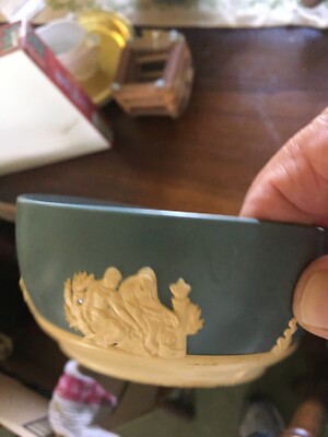 Vtg Dialene Better-Maid Plastic bowl dish #167 Blue Classical Greek Scenes 