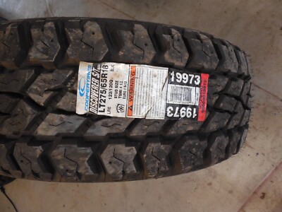 Cooper Discoverer M+S Tire LT 275/65 R18 Date year: 2015 or 2017 275 65 18 Tires