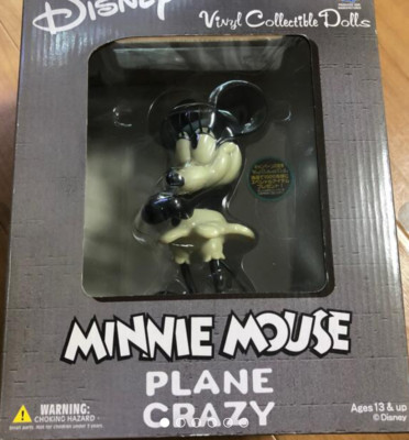 【レア】ディズニー　1990 年代 PLANE CRAZY フィギュア　レトロ Disney Medicom Toy Minnie Figure PLANE CRAZY Used with box Cute