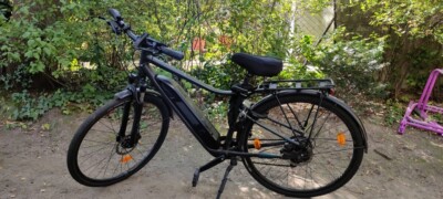 Like new - E-Bike Cross Bike 28 inch Riverside 500E gray