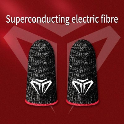 New 1Pair Gaming Finger Sleeve Breathable Fingertips For PUBG Mobile GamesB ZHTN