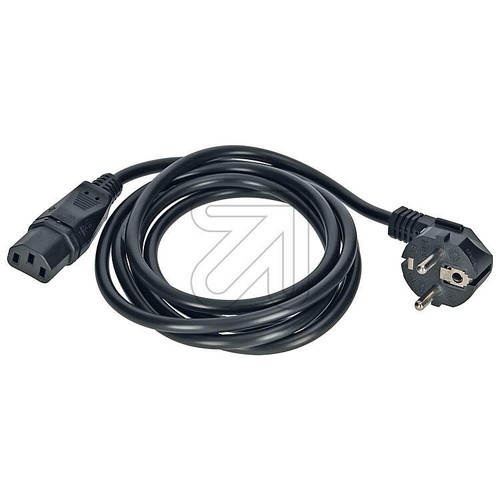 EBROM Schlauchleitung H05VV-F 3G1mm² – 25m Schwarz, Flexibel Für Haushalt & Küche