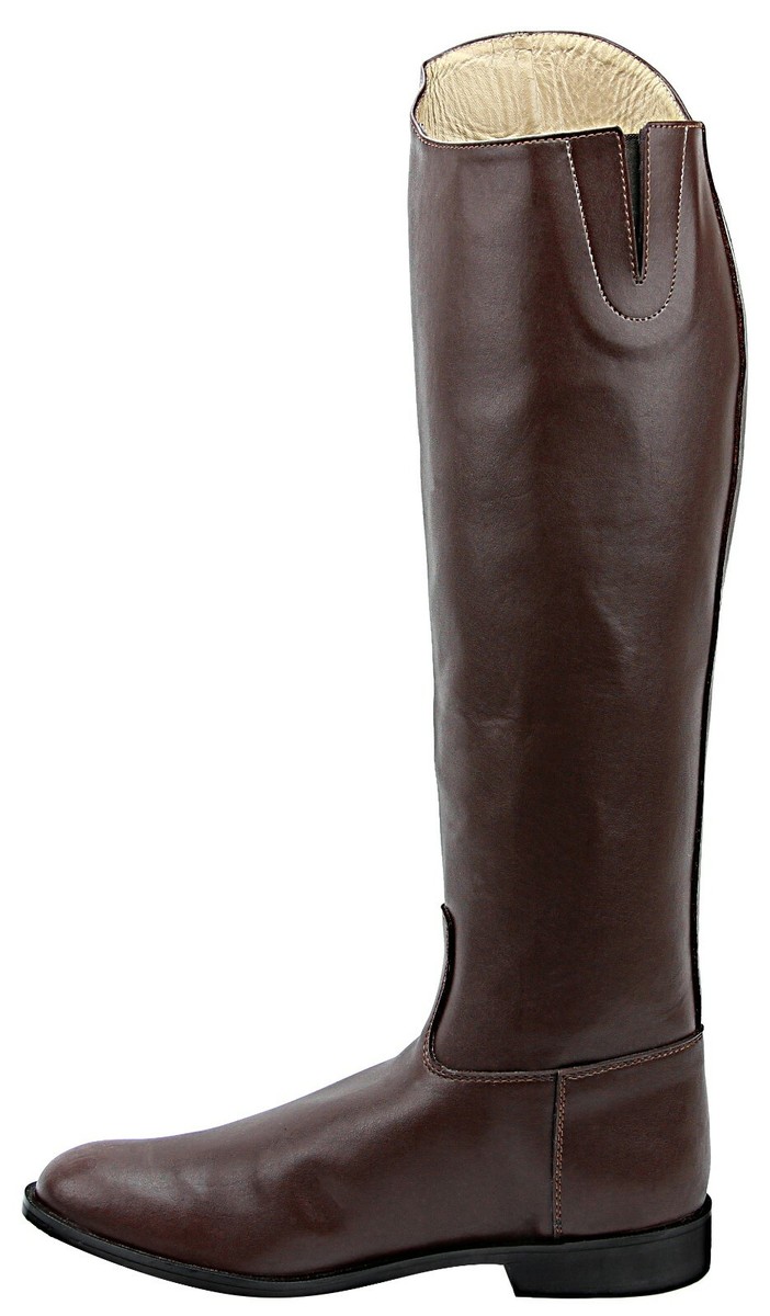 Lederstiefel, XXL-Schaft, Reißverschluss, Weite H, Schwarz | Ulla Popken