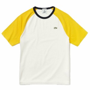 t shirt lacoste blanc homme