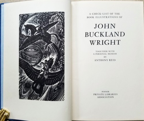Eine Checkliste der Buchillustrationen von John Buckland Wright - 1968 - Bild 2 von 5