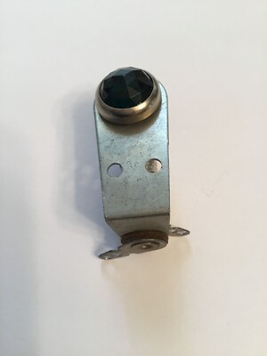 NOS Amplifier Green Jewel Power Indicator Lamp With 6 Volt Blub