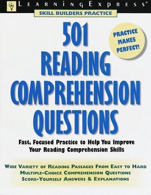 501 READING COMPREHENSION QUESTIONS (SKILL BUILDERS By Learning Express Editors