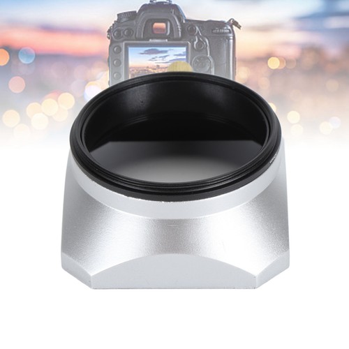 52mm Metal Lens Hood Matte Interior Camera Lens Hood Sunshade For 52mm Camer Set - Picture 24 of 24