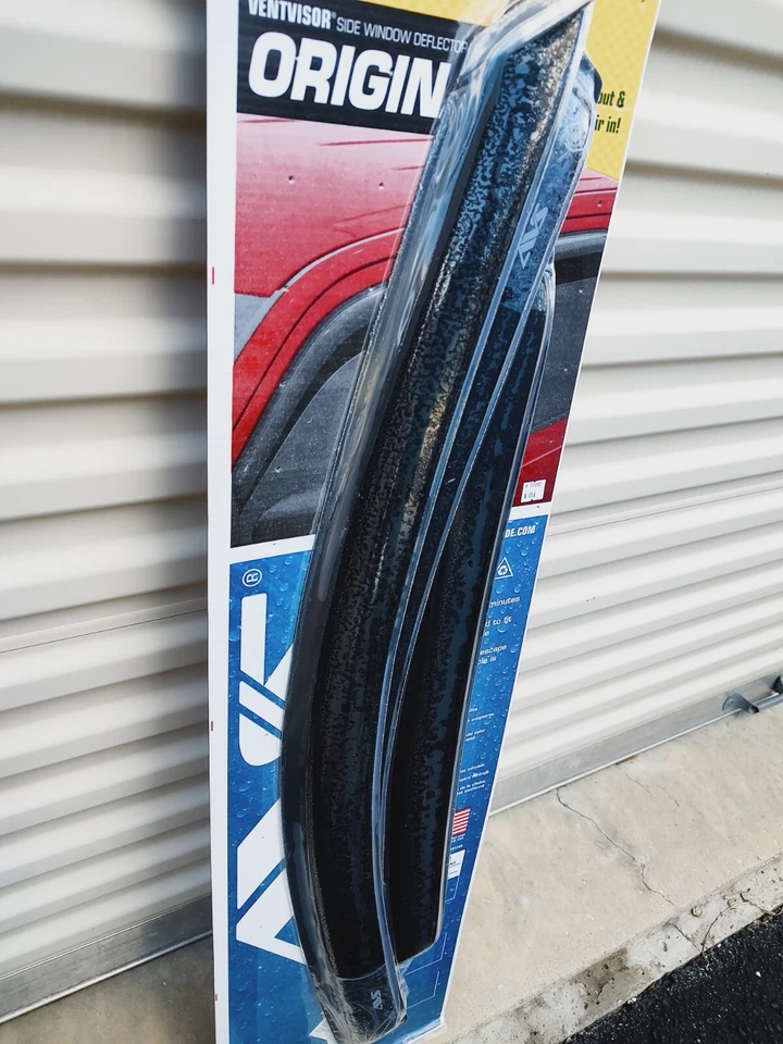 Deflector de ventana lateral de ventilador AVS 94017 para Nissan 04-08 Máxima 4 piezas Foto 4 de 4