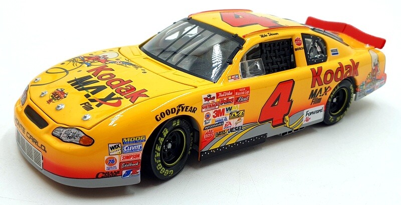 ミニカー NASCAR Monte Carlo 2002 #24 1/24 ACTION Action Nascar #30 Jeff Green AOL 2002 Chevy Monte Carlo 1:24