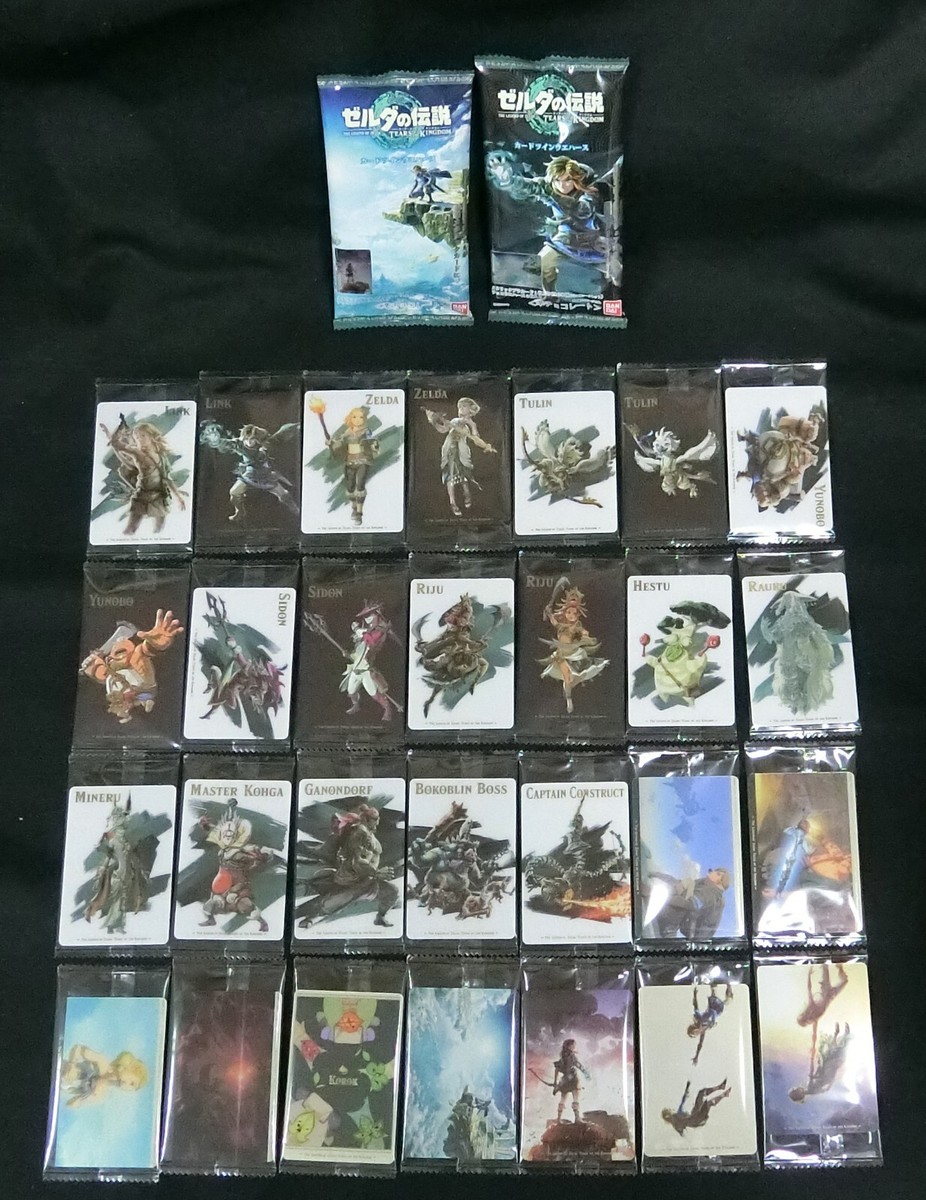 The Legend of Zelda: Tears of the Kingdom Card Wafers Full