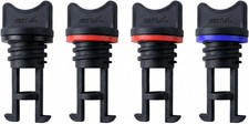 4Pcs Boat Drain Plug Kit with Scupper Plugs for Kayak, Canoe, Dinghy - Waterproo