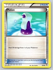 POKEMON POTION (#25 XY TRAINER KIT: SYLVEON & NOIVERN 25/30 C NM A77143 FREE S&H
