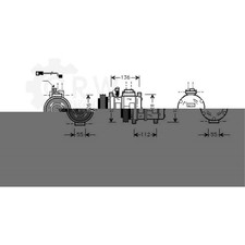 Kompressor Klimaanlage Klimakompressor für BMW 3er Coupe Compact E36