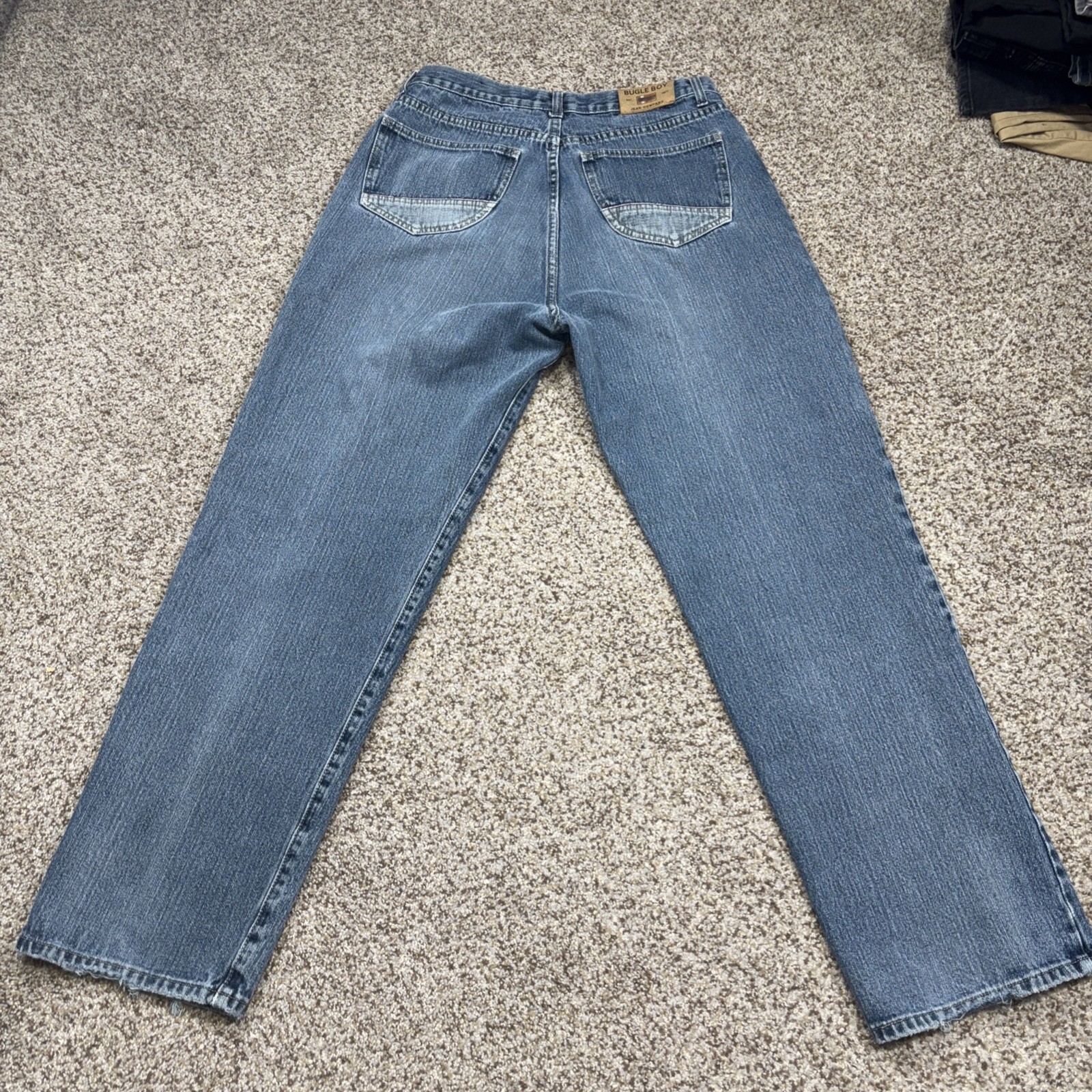 Bugle Boy Jeans Detailed Pockets Denim Vintage Size 34 Fits 30 X 30.5 - View 13