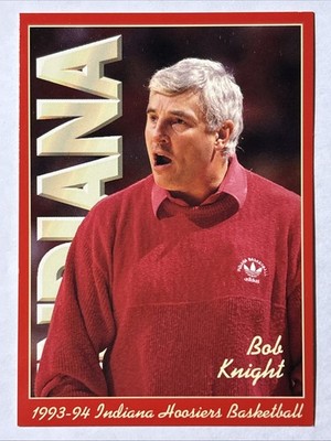 1993-94 Phipps Indiana Hoosiers, Bob Knight