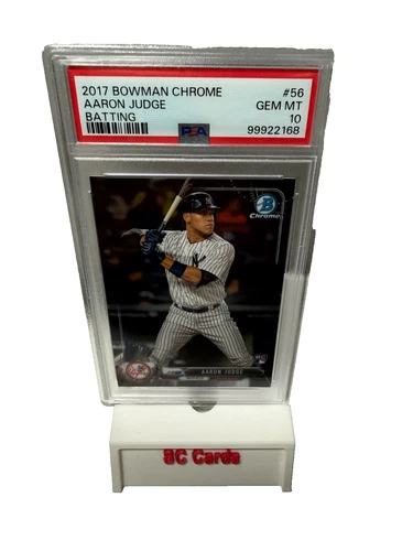 Aaron Judge 2017 Bowman Chrome RC #56 Yankees PSA 10 GEM MT