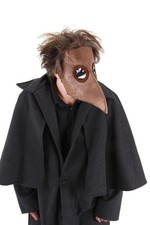 Plague Doctor Costume Mask Adult One Size